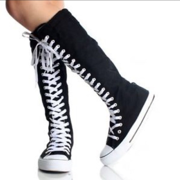 knee high converse all star
